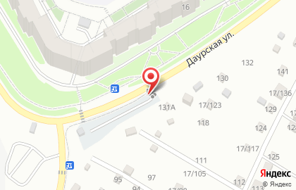 Автостоянка в Красноярске на карте