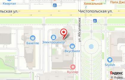 Кузлэр на Чистопольской улице на карте