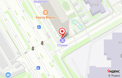 Салон Невская Оптика Вижен Сервис на Комендантском проспекте на карте