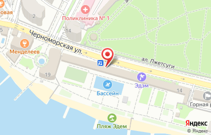 Кафе ДереWня на Черноморской улице на карте