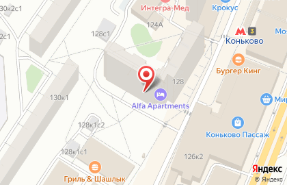 Московское городское общественное объединение инвалидов Мико на карте