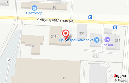 Магазин Рулевой на Индустриальной улице на карте