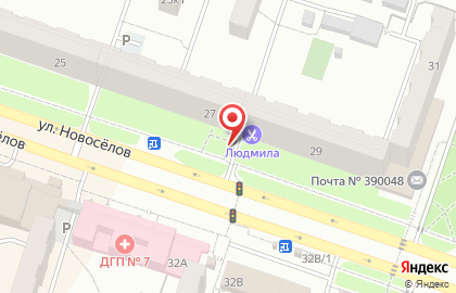 Аптека Социальная аптека в Рязани на карте