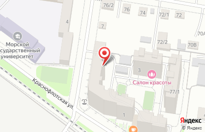 Частный детский сад Счастливый ребенок на Политехнической улице на карте