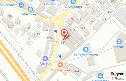 Магазин автозапчастей в Сочи на карте