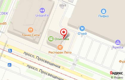 Салон продаж и обслуживания Теле2 на Гражданском проспекте на карте