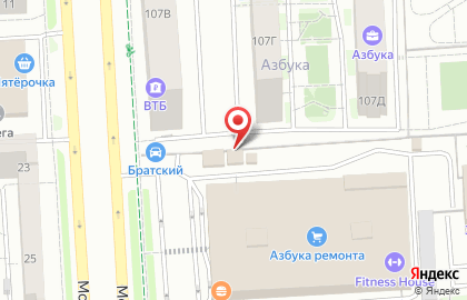 Сервисный центр ИжАвтоШина на Молодёжной улице на карте