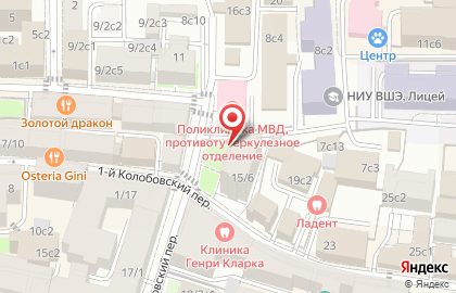 Московская булочная на карте