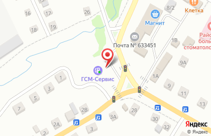 ГСМ-сервис на Вокзальной улице на карте