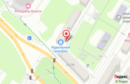 Интернет-магазин воздушных шаров Идеальный сюрприз на карте