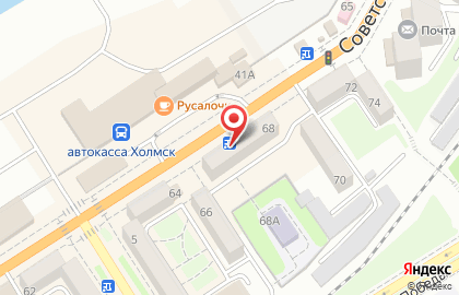 Компания Санэс на Советской улице на карте