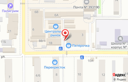 Магазин хозяйственных товаров Домашний очаг на Колхозной улице на карте