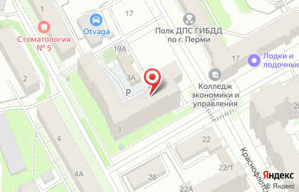 Спортивная школа Свердловского района в Свердловском районе на карте