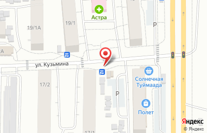 Киоск по продаже фруктов и овощей на улице Можайского на карте