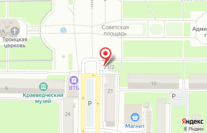 Салон-магазин цветов на улице Победы на карте