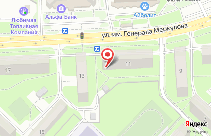 Центр развития интеллекта Пифагорка в Октябрьском районе на карте