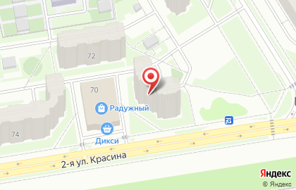 Ногтевая студия Матрёшка в Твери на карте