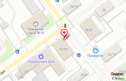 Салон ритуальных услуг Память на улице Радищева на карте