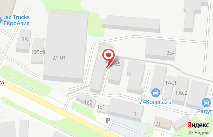 Автомагазин по продаже запасных запчастей к грузовым автомобилям на карте