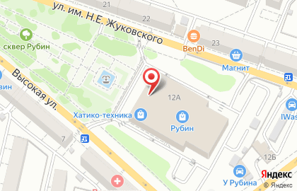Магазин смешанных товаров Fix Price в Кировском районе на карте