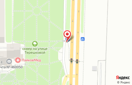 Аудиореклама от РА Медиа-тайм на улице Терешковой на карте