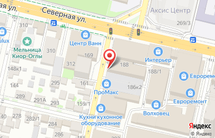 Торговый центр Пассаж в Западном районе на карте