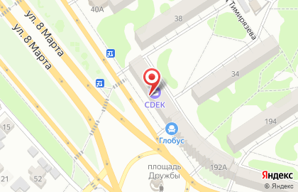 Аптека Апрель в Пензе на карте