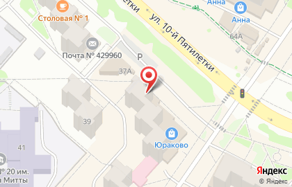 Магазин фруктов и овощей в Новочебоксарске на карте