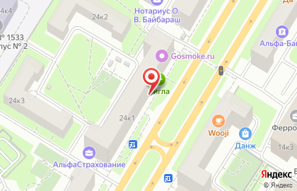 Федеральная сеть магазинов оптики Айкрафт на Профсоюзной улице, 24 к 1 на карте