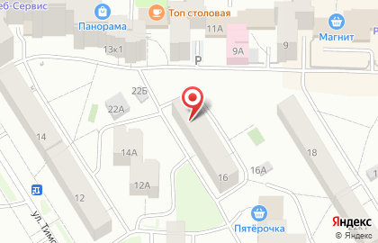 Общежитие ЧГСХА в Чебоксарах на карте