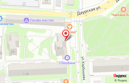 Татсоцбанк на улице Карбышева на карте