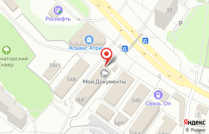 Агентство недвижимости Огни Симбирска на карте