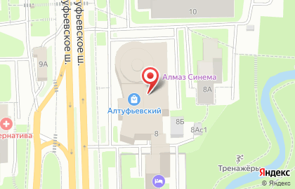 Служба доставки готовых блюд МИЛТИ в ТЦ Алтуфьевский на карте