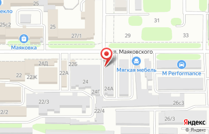 Магазин фильтров для воды Фаворит на улице Маяковского на карте