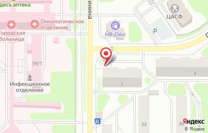 Супермаркет Магнит в Туле на карте