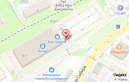 Быстроцветы на карте