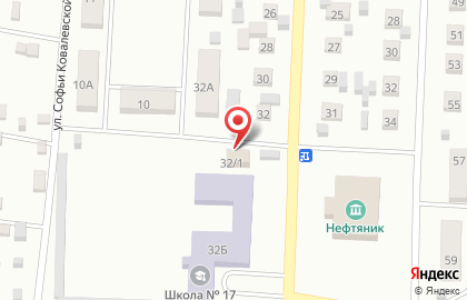 Продовольственный магазин в Ишимбае на карте