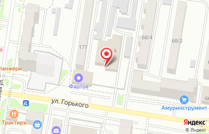 Компания Фартов на улице Горького на карте