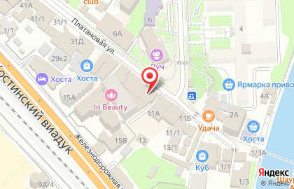 Ювелирный магазин 585 на Платановой улице, 15 на карте