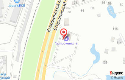 Автомойка Газпромнефть на улице Владимира Высоцкого на карте