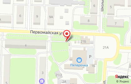 Агропромышленный комплекс Родниковое Поле на Первомайской улице на карте
