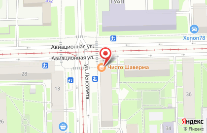 Точка по продаже шавермы Шаверма DKC в Московском районе на карте