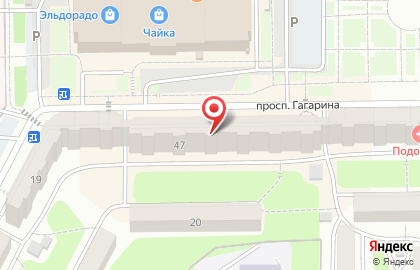 Империя-ломбард на проспекте Гагарина на карте