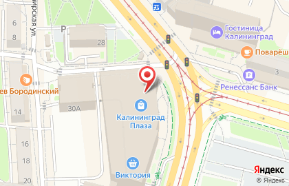 Банкомат Открытие в Калининграде на карте