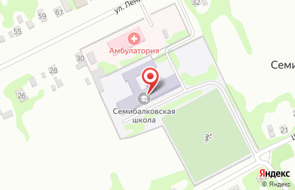 Семибалковская средняя общеобразовательная школа на карте