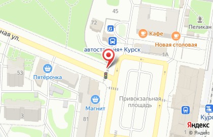 Киоск фастфудной продукции в Железнодорожном районе на карте