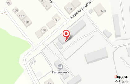 ООО Автодом на Воронежской улице на карте