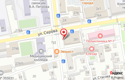 Связной на карте