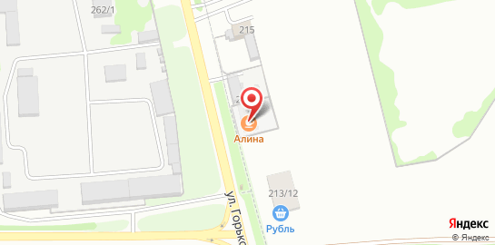 Автосервис Вилгуд на улице Горького в Каневской на карте