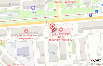 Фитнес-проект Popaya на площади Карла Маркса на карте